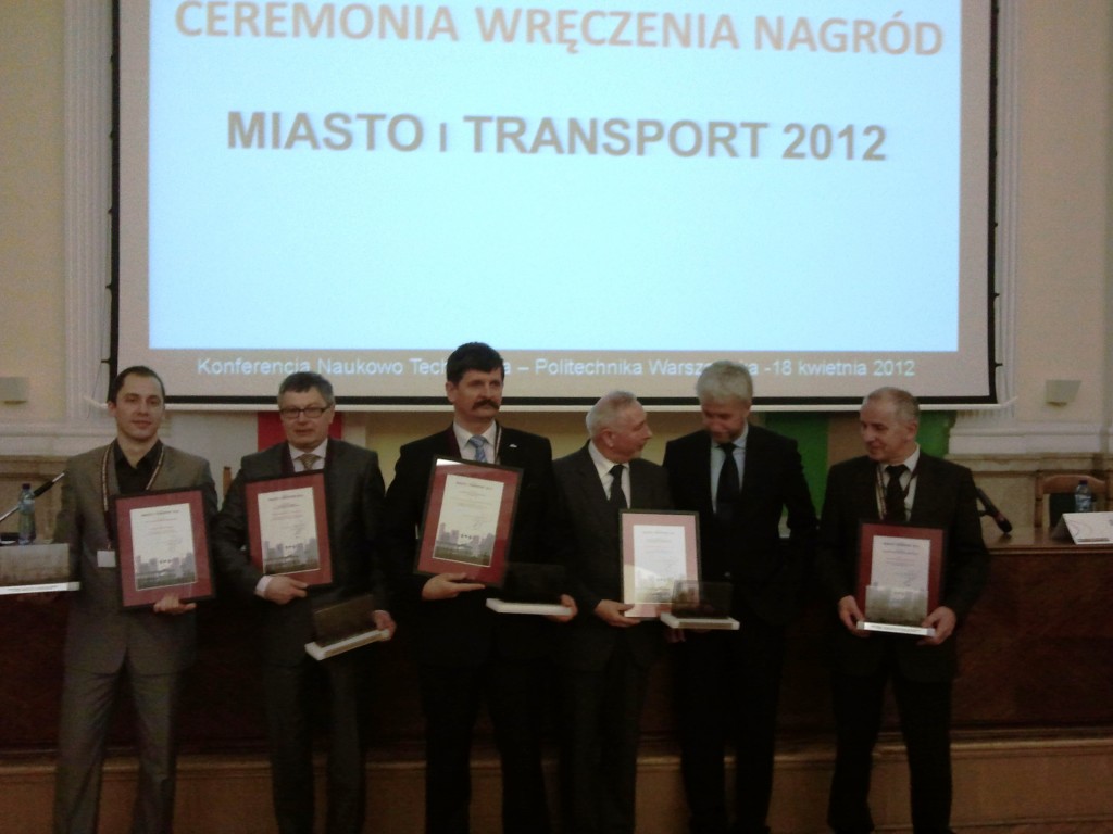 Miasto i Transport 2012 laureaci nagród SISKOM