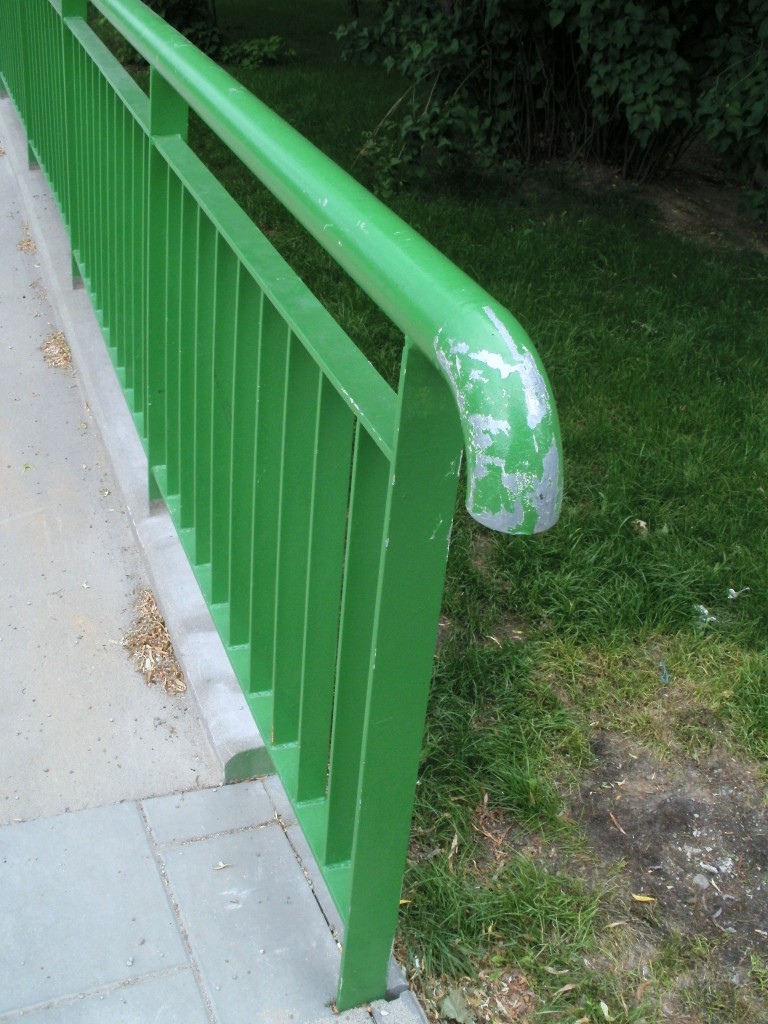 Poręcz kładka Wawelska